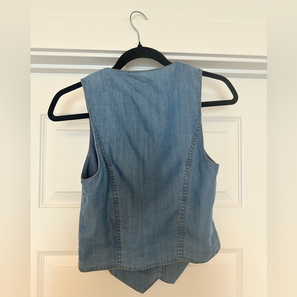 New never worn Denim Tencel vest - Picture 2 of 4